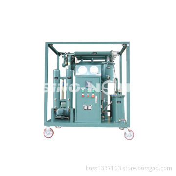 Single - stage vacuum transformer oil purifier